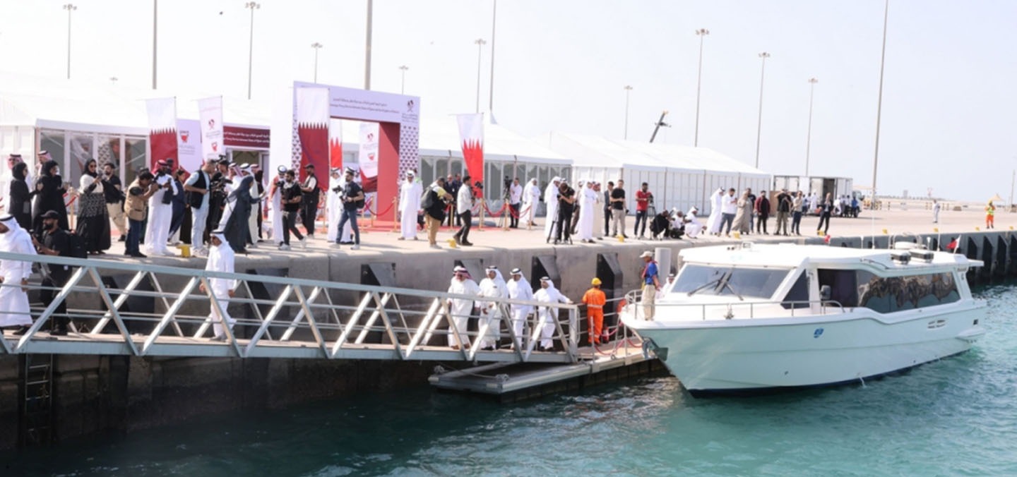 تدشين خط ملاحي يربط قطر والبحرين