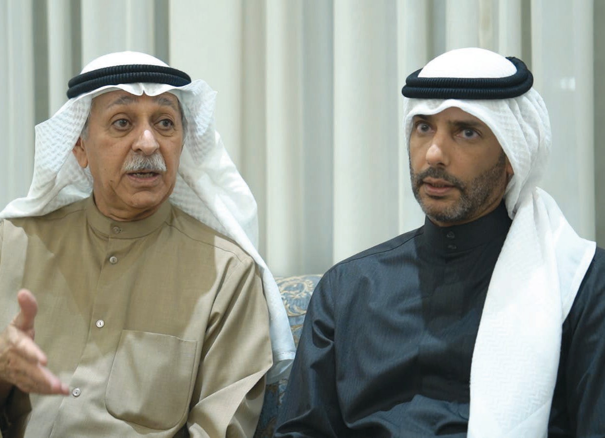 خالد الغانم وحازم التركيت